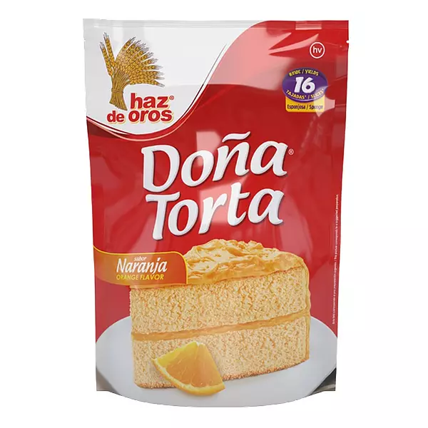 Torta Doñatorta Naranja Und