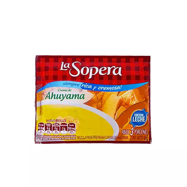 Cremas Sopera X 3 Porc Ahuyama