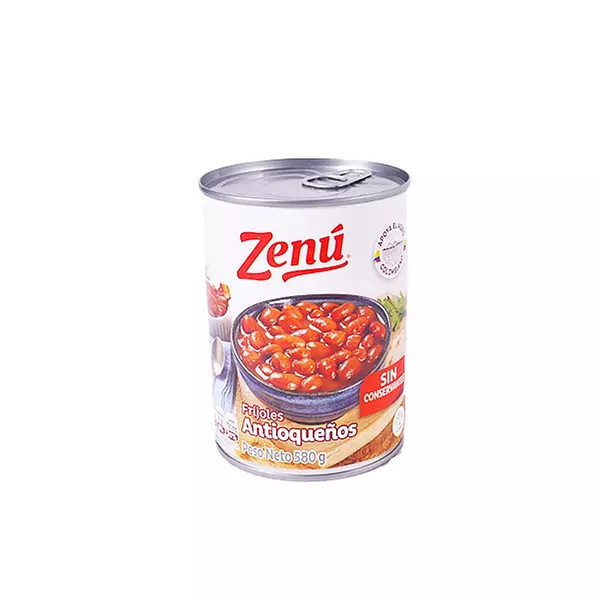 Frijoles Zenu X 580grs