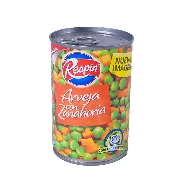 Arveja Con Zanahoria Respin X 300gr