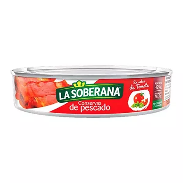 Sardina La Soberana Salsa De Tomate X 425gr