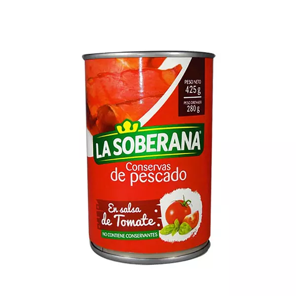 Sardina La Soberana Salsa De Tomate X 425gr