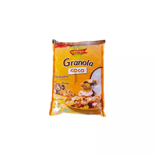 Granola Vitarico X 200grs Coco