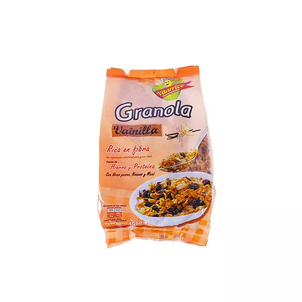 Granola Vitarico X 1000grs Vainilla