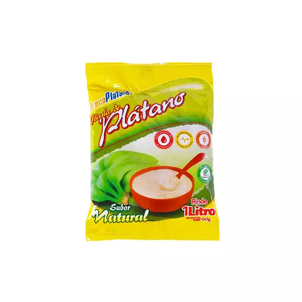 Colada De Platano Preco X 60grs Natural