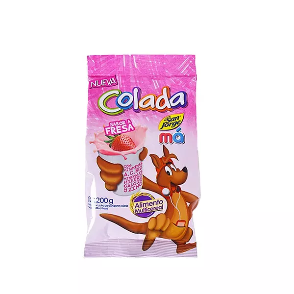 Colada San Jorge X 200grs Fresa