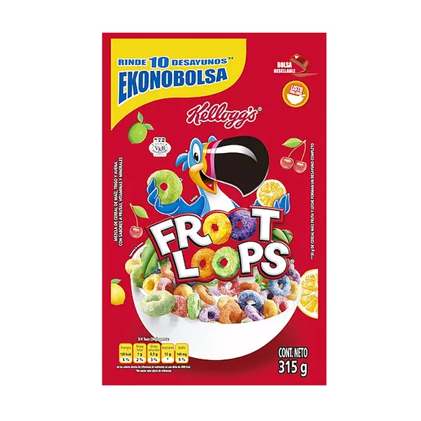 Cereal Froot Loops X 315gr