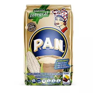 Harina De Maíz P.A.N Integral X 500gr