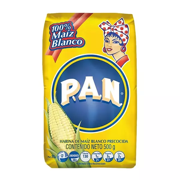 Harina De Maíz P.A.N Blanca X 500gr