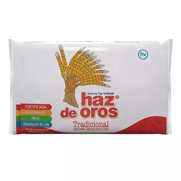 Harina De Trigo Haz De Oros Tradicional X 500gr