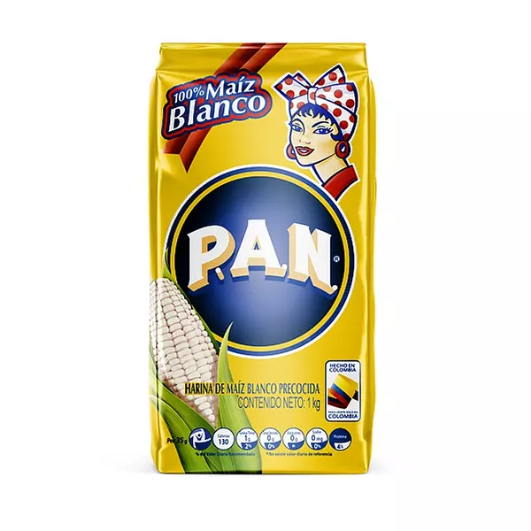 Harina De Maíz P.A.N Blanca X 1000gr