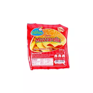 Queso Mozzarella La Florida Tajado X 200grs