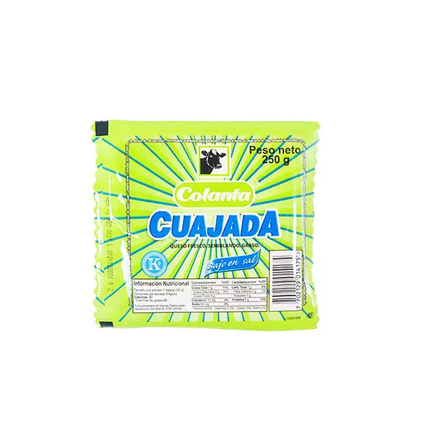 Queso Cuajada Colanta X 250gr