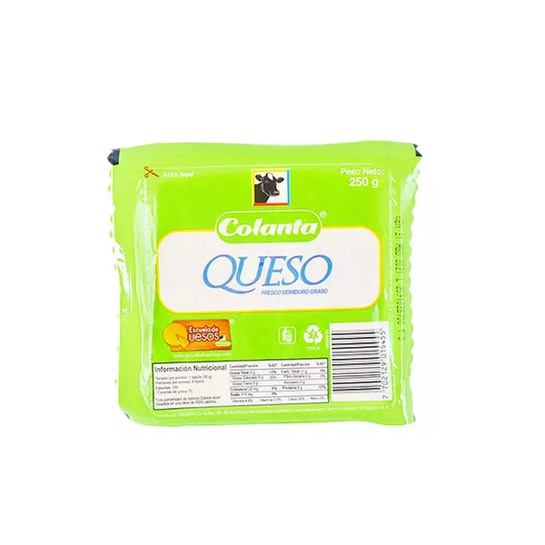 Queso Blanco Colanta X 250gr