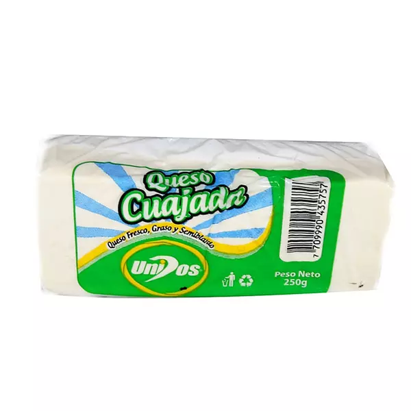 Queso Unidos Cuajada X 250gr