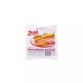 Salchicha Zenú Perro Caliente X 240gr