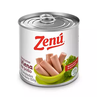 Salchicha Viena De Pollo Zenú X 150gr