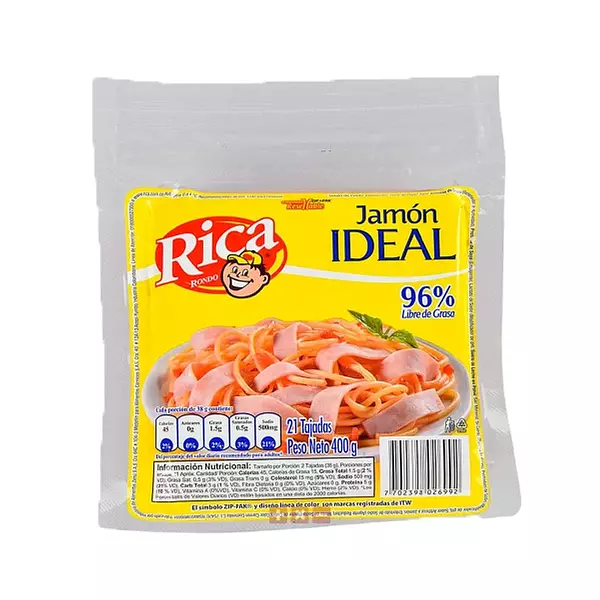 Jamón Rica X 400gr