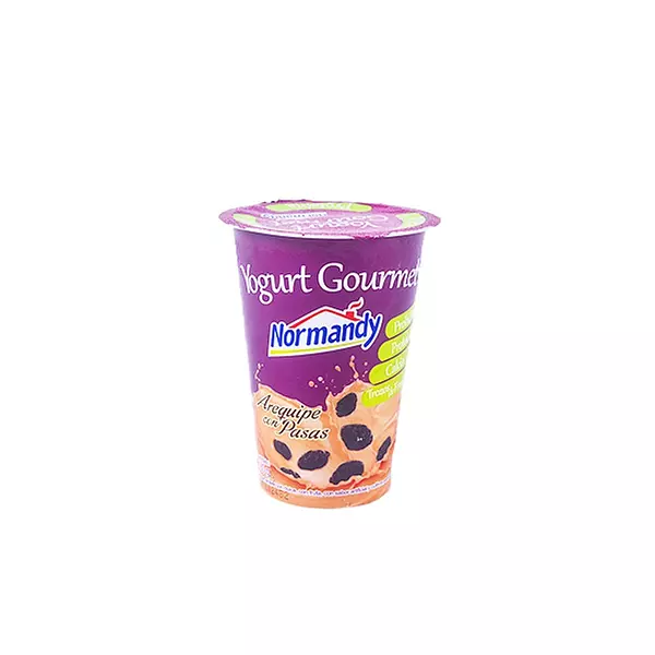 Yogurt Normandy X 180grs Arequipe - Pasas