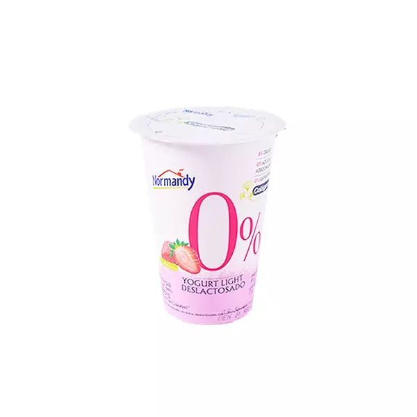 Yogurt Normandy 0% X 180 Grs Fresa