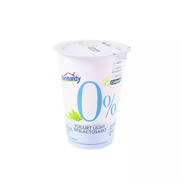 Yogurt Normandy 0% X 180grs Natural