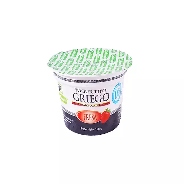 Yogurt Colanta X 125grs Griego Fresa