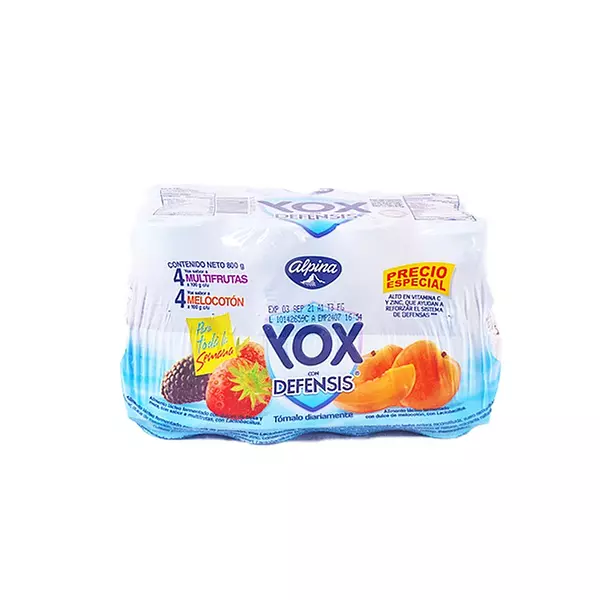 Yogurt Alpina Yox X 100cc X 8uds