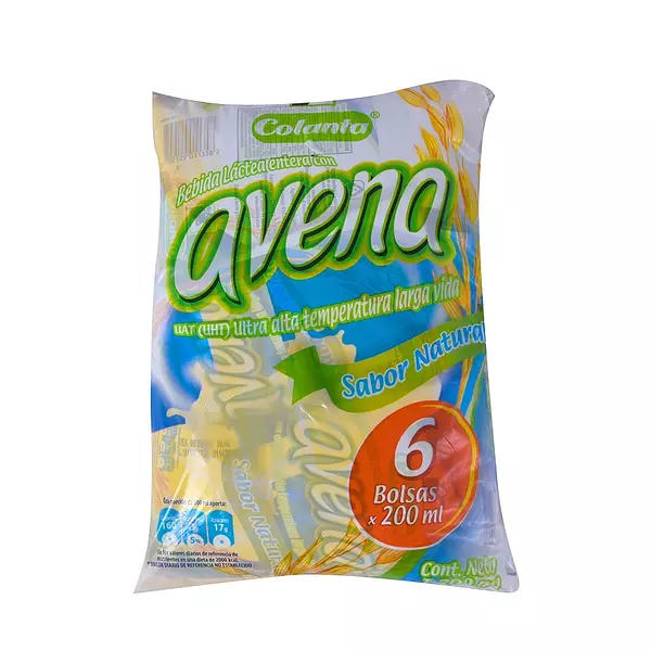 Avena Colanta X 200ml 6 Unidades