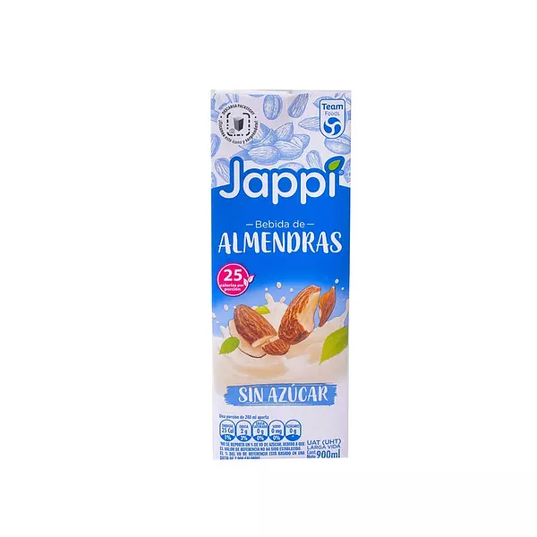 Bebida De Almendras Jappi X 900ml