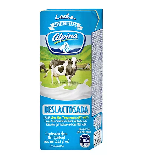 Leche Alpina Deslactosada X 200ml