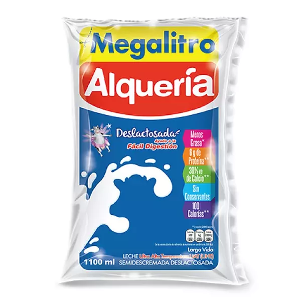 Leche Alquería Descremada X 1100ml