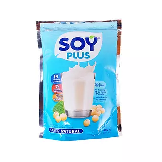 Leche Soya Soy Plus X 400grs Natural