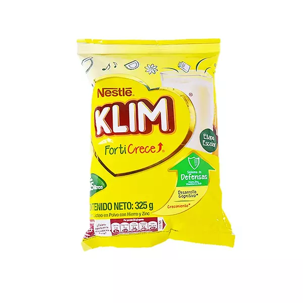 Leche Klim X 325grs Forticrece