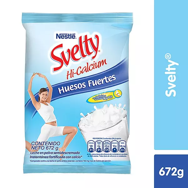 Leche Svelty Hi Calcium Und