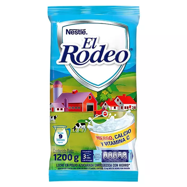 Leche En Polvo El Rodeo X 1250gr