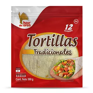 Tortillas Tradionales Haz De Oros X 360 G