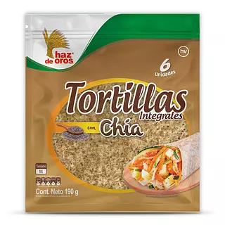 Tortilla Has De Oros Chia Und