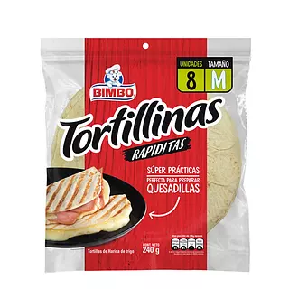 Tortilla Bimbo Blanca Und
