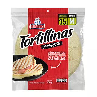 Tortilla Bimbo 15und