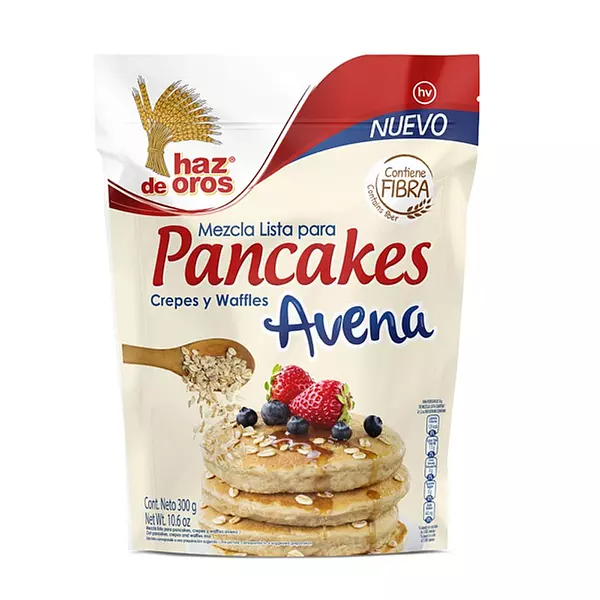 Pancake Haz De Oros Con Avena Und