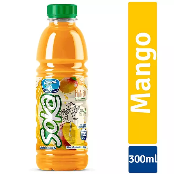 Refresco Alpina 300ml Soka Mango Und