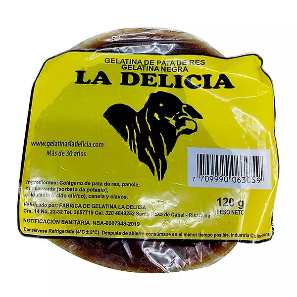 Jalea La Delicia X 120 Grs Negra