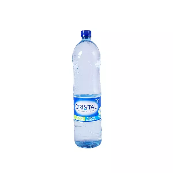 Agua Cristal X 1.5 Litros