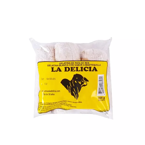 Jalea La Delicia X 225grs Blanca