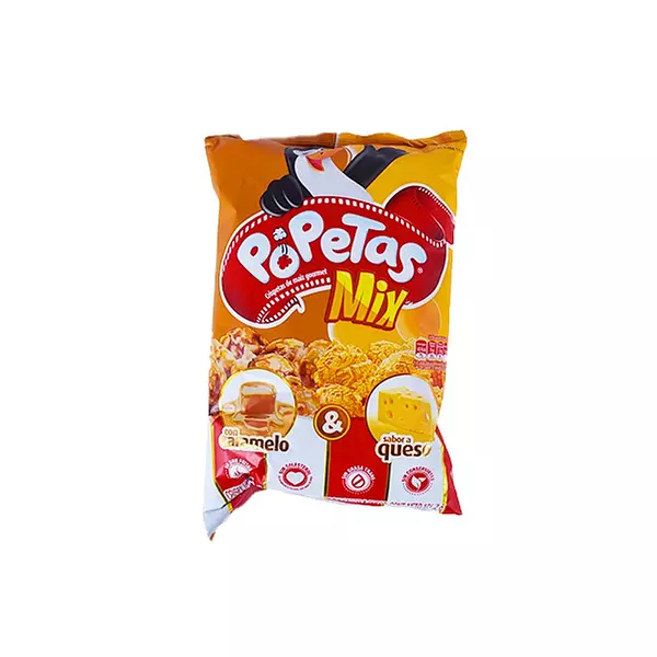 Popetas Mix Caramelo/Queso X 40grs