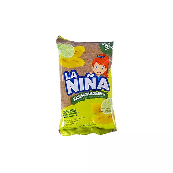 Platanitos La Niña X 35 Grs Limon