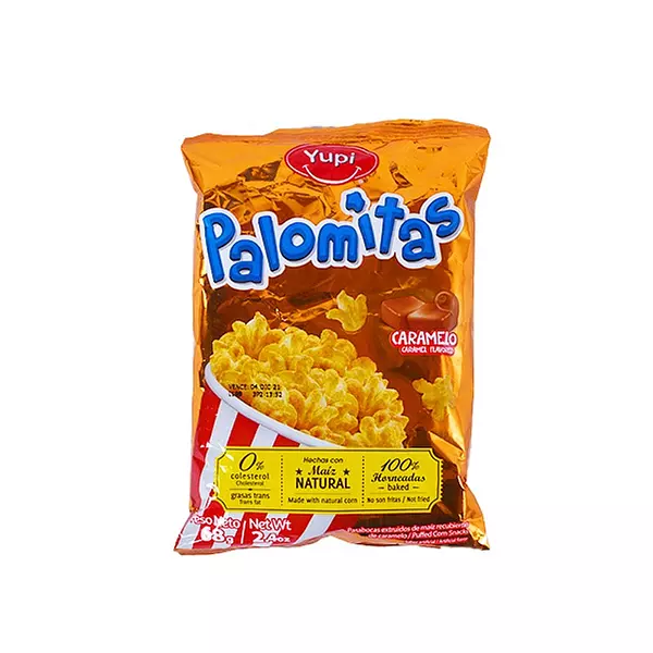 Palomitas Caramelo Yupi 68 X Grs