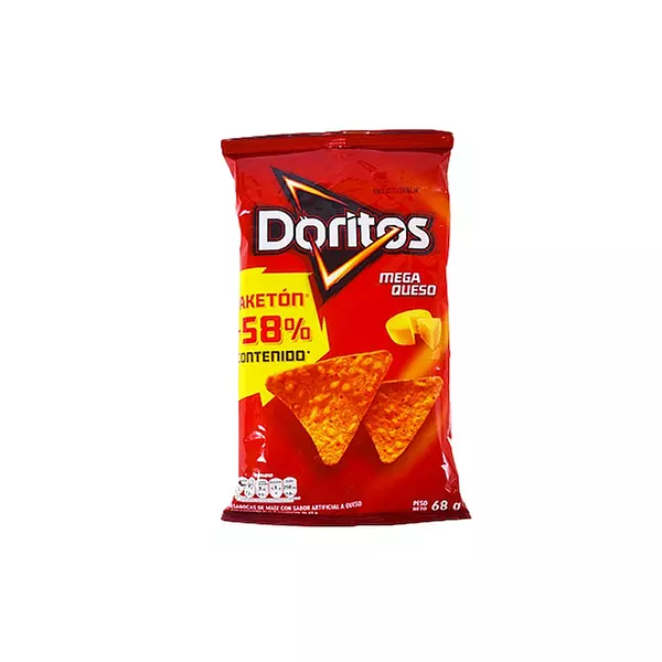 Doritos Margarita Megaqueso X 68grs