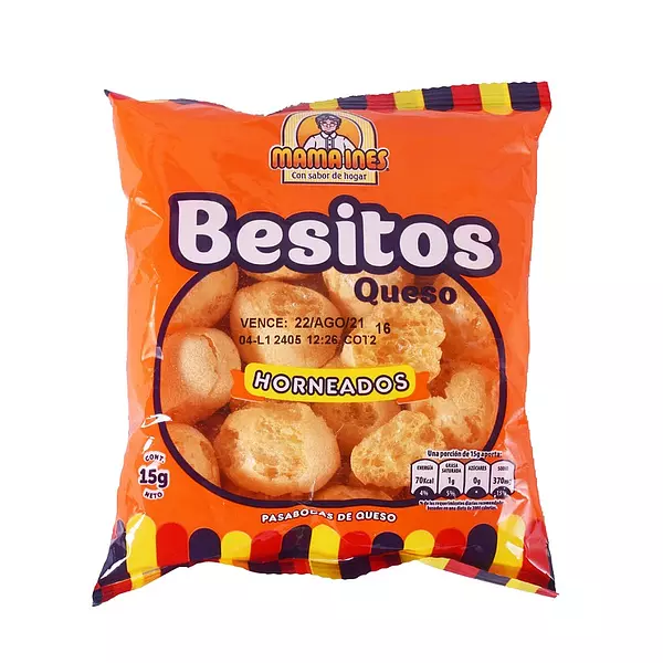 Besitos Queso X 15 Grs Mama Ines