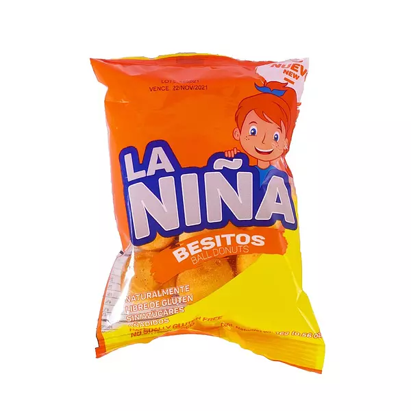 Besitos La Niña Cheese X 16grs